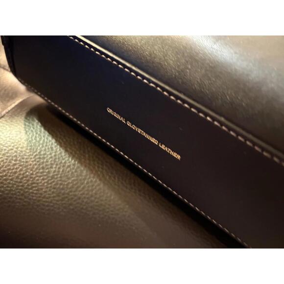 COACH REMAKE NO. 137 3 WAYS HAND SHOULDER GEOMETRIC TOP TURNLOCK BAG GOLD BLACK - Picture 9 of 9